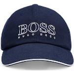 Casquettes HUGO BOSS BOSS bleus foncé à logo en coton de créateur pour garçon de la boutique en ligne Hugoboss.fr avec livraison gratuite 