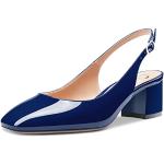 Chaussures basses de mariage bleu marine en caoutchouc Pointure 41 look sexy pour femme 