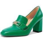 Chaussures à boucles vert foncé à élastiques Pointure 43 look casual pour femme 
