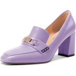 Chaussures à boucles de printemps violet clair à élastiques Pointure 35 look casual pour femme 