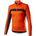 Vestes de sport Castelli orange en polaire en gore tex Taille L pour homme 