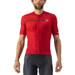Maillots de cyclisme Castelli rouge foncé en jersey Taille M look fashion pour homme 