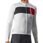 Maillots de cyclisme Castelli gris en polyester Taille S pour homme 