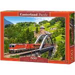 Castorland - B-52462 - Puzzle - Train sur Le Pont