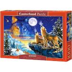 Puzzles Castorland à motif loups 1.000 pièces de 9 à 12 ans en promo 