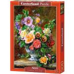 Puzzles Castorland à motif fleurs 500 pièces 