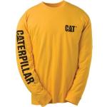 T-shirts Caterpillar jaunes Taille 3 XL look fashion pour homme 