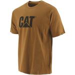 Caterpillar - T-Shirt imprimé - Homme (XL) (Marron)