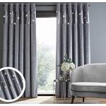 Catherine Lansfield Rideaux : 168 x 137 cm, 100% Polyester, Gris, Curtains-66x54 inch