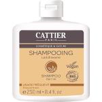 Shampoings Cattier bio vegan sans silicone 250 ml texture lait en promo 