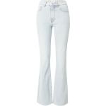 Jeans évasés Catwalk Junkie bleues claires look fashion pour femme 