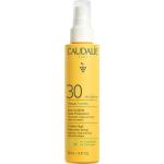 Protection solaire Caudalie indice 30 d'origine française 150 ml en spray pour peaux sensibles en promo 