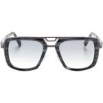 Cazal lunettes de soleil teintées à monture carrée - Noir