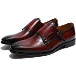 Chaussures oxford rouge bordeaux Pointure 45 look casual pour homme 