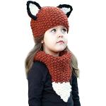 Bonnets en mailles en laine à motif animaux look fashion pour bébé de la boutique en ligne Amazon.fr 