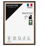 Cadres muraux noirs en résine made in France 50x70 format A2 modernes en promo 