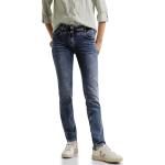 Jeans slim bleues foncé délavés W32 look fashion pour femme 