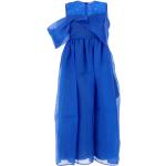 Robes en soie de soirée Cecilie Bahnsen bleu électrique Taille XS look fashion pour femme 