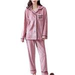Pyjamas combinaisons roses en satin à motif licornes Taille XXL look sexy pour femme 