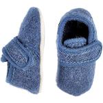 Chaussons Celavi bleus en laine en laine Pointure 18 look fashion pour fille 