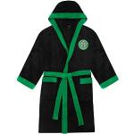 Celtic FC Officiel - Robe de Chambre à Capuche thème Football - Polaire - Homme - Noir - XXL
