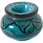 Cendriers marocains turquoise 