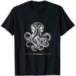 Céphalopode vintage Le calmar de la pieuvre Kraken T-Shirt