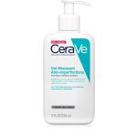 Gels moussants CeraVe hypoallergéniques non comédogènes à l'argile sans parfum anti imperfections hydratants pour peaux sensibles 