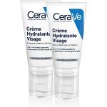 Crèmes hydratantes CeraVe hypoallergéniques non comédogènes sans parfum pour le visage hydratantes pour peaux sensibles en promo 