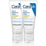 Crèmes hydratantes CeraVe hypoallergéniques indice 30 non comédogènes vitamine E sans parfum pour le visage hydratantes pour peaux sensibles 