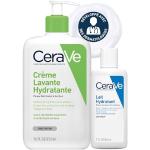 Produits nettoyants visage CeraVe hypoallergéniques non comédogènes sans parfum 88 ml pour le visage hydratants pour peaux normales texture crème 