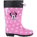 Bottes de neige & bottes hiver  roses en caoutchouc Mickey Mouse Club Minnie Mouse Pointure 25 look casual pour fille 