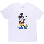 T-shirts multicolores en coton à manches courtes Mickey Mouse Club Mickey Mouse à manches courtes Taille L look fashion pour homme 