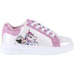 Baskets à lacets blanches Mickey Mouse Club Minnie Mouse Pointure 30 look casual pour fille 