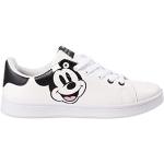 Baskets à lacets blanches Mickey Mouse Club Mickey Mouse Pointure 33 look casual pour garçon 