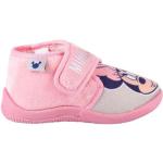 Chaussons d'hiver roses en coton Mickey Mouse Club Minnie Mouse Pointure 26 look fashion pour fille 