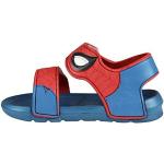Sandales rouges en PVC Spiderman à scratchs Pointure 22 pour enfant 