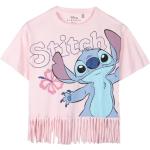 T-shirts à manches courtes roses en coton à franges Disney Taille 14 ans look fashion pour fille de la boutique en ligne Amazon.fr 