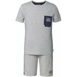 Pyjashorts Cerruti 1881 gris à logo en coton Taille M look fashion pour homme 