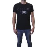 T-shirts Cerruti 1881 noirs Taille XXL pour homme en promo 