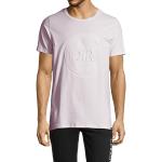 T-shirts Cerruti 1881 rose bonbon en coton à manches courtes à manches courtes à col rond Taille XL look fashion pour homme 