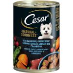 Nourriture Cesar à motif animaux pour chien 
