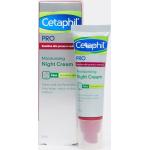 Crèmes de nuit Cetaphil non comédogènes sans parfum anti rougeurs hydratantes pour peaux sensibles 