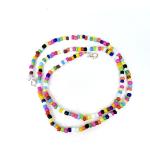 Chaînes multicolores à perles look fashion pour enfant 