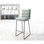 Chaises de bar DELIFE Pela-Flex vert menthe laquées en métal en promo 
