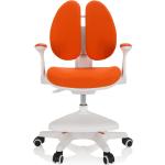 Chaises de bureau orange pliables 