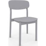 Chaise de salle à manger Gris clair de 52 x 82 x 49 cm au design unique, configurable