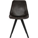 Chaise de salle à manger Swen Vintage noir (Lot de 2) - Woood