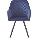 Chaises design Paris Prix bleues en hêtre éco-responsable matelassées modernes en promo 