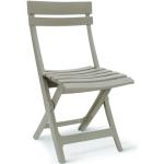 Grosfillex - chaise miami pliante 42X50X80 coloris lin - lin
